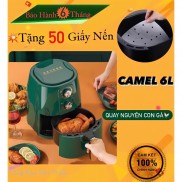 [Bảo Hành 6 Tháng] Nồi chiên không dầu dung tích CAMEL dung tích 5 Lít, 6 Lít, 6.5 Lít mới 2021 [ MẪU MỚI]